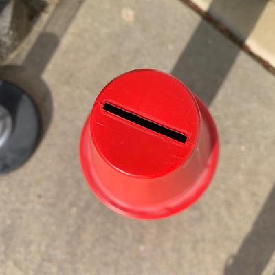 LOT 258 A: 1990's Plastic Coin Banks; Coca Cola Bottle, Red Crayola Crayon, & Parking Meter