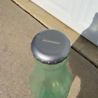 LOT 258 A: 1990's Plastic Coin Banks; Coca Cola Bottle, Red Crayola Crayon, & Parking Meter