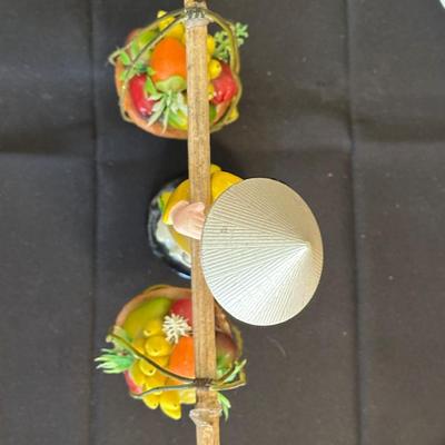 Lot of Beautiful Oriental Items including Porcelain Soup Spoons from Japan