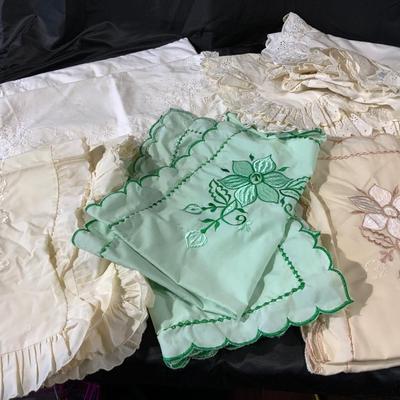 Lot of Vintage Pillow Shams