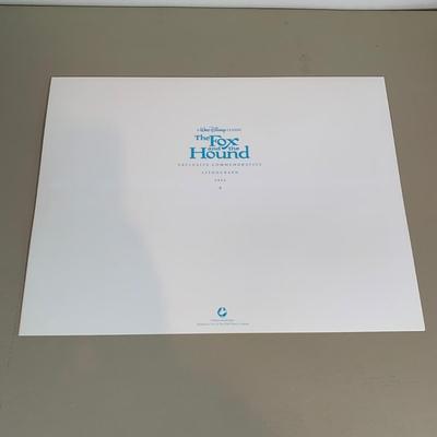 LOT 264 B: The Disney Store Exclusive Commemorative Lithograph Collection; The Aristocats, Aladdin, Snow White And The Seven Dwarfs,...