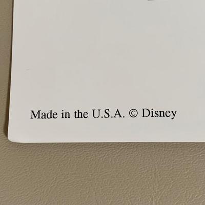 LOT 264 B: The Disney Store Exclusive Commemorative Lithograph Collection; The Aristocats, Aladdin, Snow White And The Seven Dwarfs,...