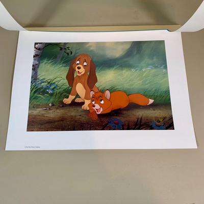 LOT 264 B: The Disney Store Exclusive Commemorative Lithograph Collection; The Aristocats, Aladdin, Snow White And The Seven Dwarfs,...