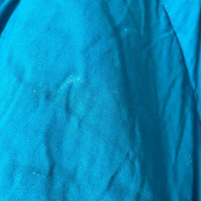 Lot 140 Comforters - green and black and brown swirl (Q)