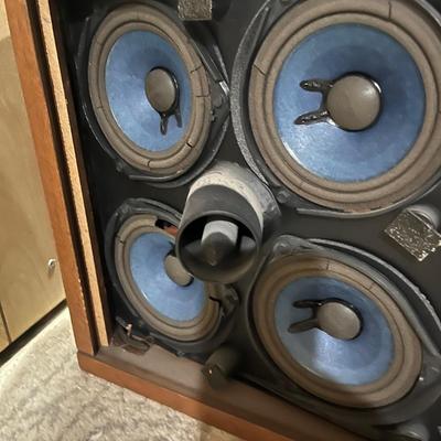 Vintage Bose 901 Series Speakers on Tulip Stands