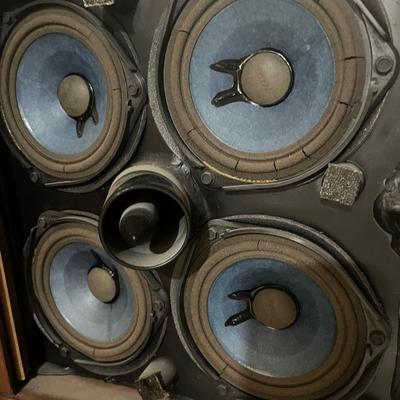 Vintage Bose 901 Series Speakers on Tulip Stands
