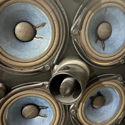 Vintage Bose 901 Series Speakers on Tulip Stands
