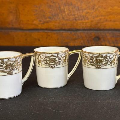 Noritake Handpainted with Hints Gold Tea Set