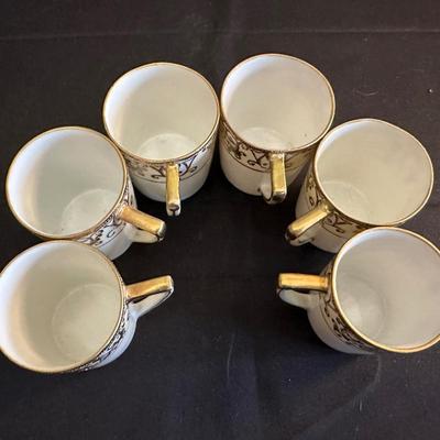 Noritake Handpainted with Hints Gold Tea Set
