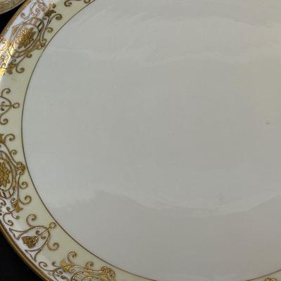 Noritake Handpainted with Hints Gold Tea Set