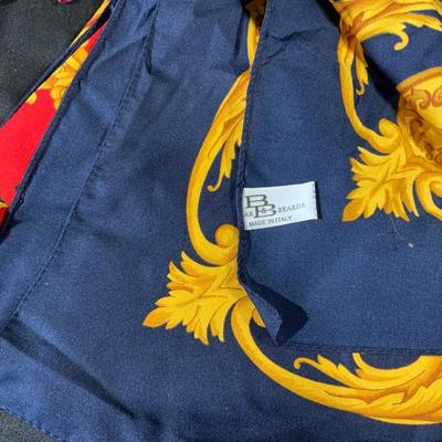 Lot of 25 Neck Scarves Including two scarves from the daughters of the American Revolution.