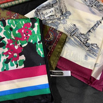 Lot of 25 Neck Scarves Including two scarves from the daughters of the American Revolution.