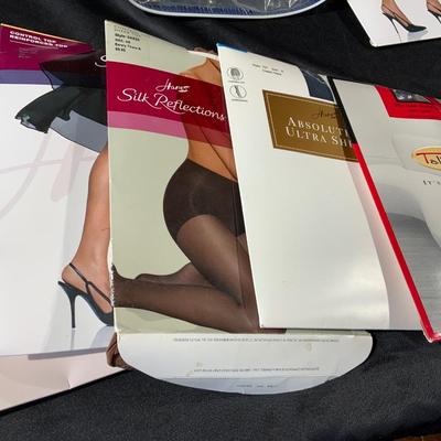 Lot of Pantyhose and stockings including Unopened packages.