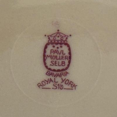 Lot of Various Bavaria Tirschenreuth China Plates