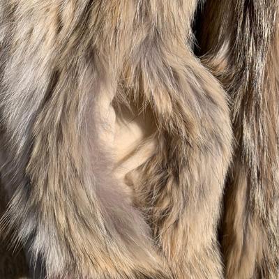 LOT 274 A: Vintage Long Trench Style Genuine Fur Coat & Jacket