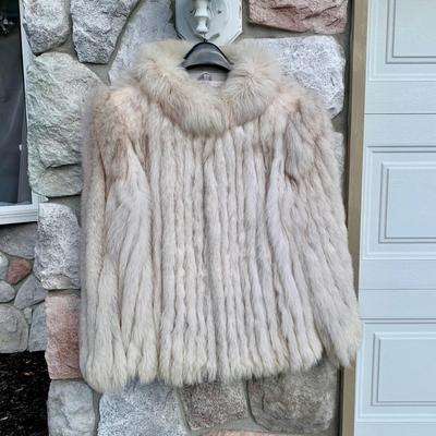 LOT 274 A: Vintage Long Trench Style Genuine Fur Coat & Jacket