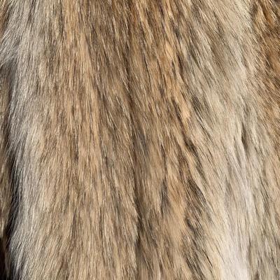 LOT 274 A: Vintage Long Trench Style Genuine Fur Coat & Jacket