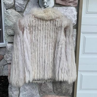 LOT 274 A: Vintage Long Trench Style Genuine Fur Coat & Jacket