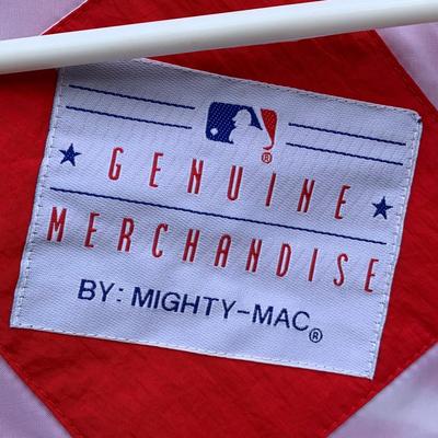 LOT 275 A: Philadelphia Baseball & Hockey Windbreaker Jackets; Mighty Mac Phillies Size X-Large & Pro Player Reversible Flyers...