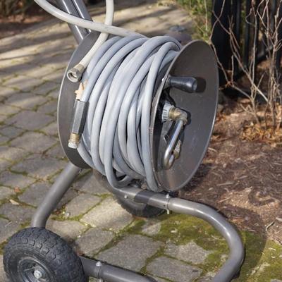 QUALITY TWO WHEEL HOSE CART WITH HOSE