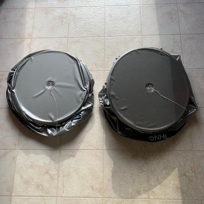 LOT 280 B: NHL Philadelphia Flyers Appreciation Collection: Signs, Pennants, & 2 1999 Inflatable "Cup Crazy" Stanley Cups