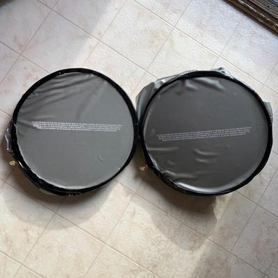 LOT 280 B: NHL Philadelphia Flyers Appreciation Collection: Signs, Pennants, & 2 1999 Inflatable "Cup Crazy" Stanley Cups