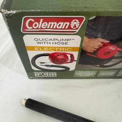 1104 Campbell Hausfeld Compressor & Coleman Quick Pump