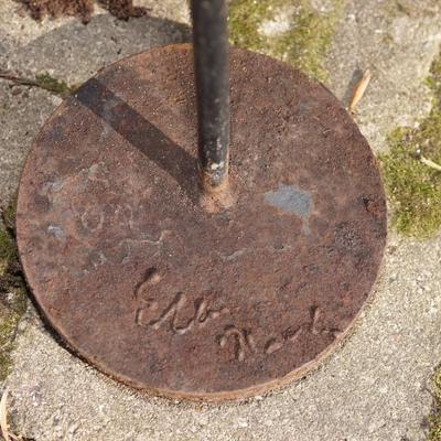 GROUPING OF STAMPED ELLIS NELSON CRANE SCULPTURES