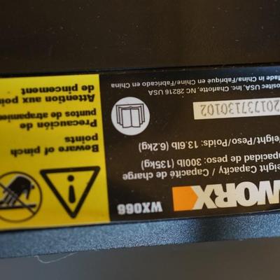 PAIR OF WORX SIDEKICK WORK TABLES - YOU DO NEED THESE!