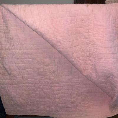 Vintage Patchwork Quilt. 60“ x 76“.