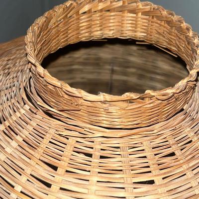 Traditional Indonesian Rattan Fish Trap (B3-DZ)