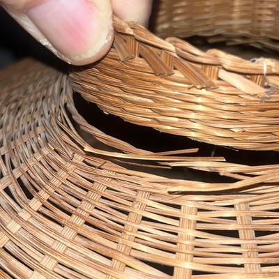 Traditional Indonesian Rattan Fish Trap (B3-DZ)
