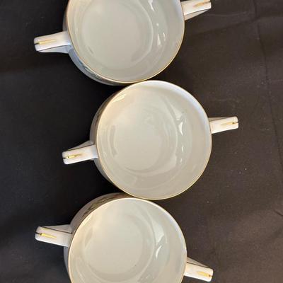 Bavaria Tirschenreuth China Tea Cups & Plates