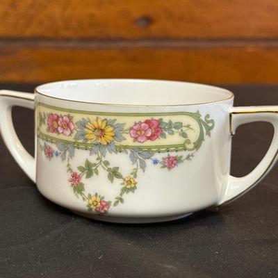 Bavaria Tirschenreuth China Tea Cups & Plates