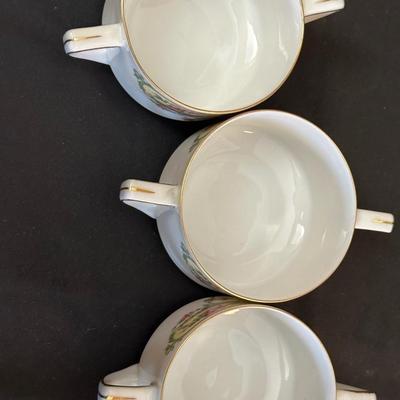 Bavaria Tirschenreuth China Tea Cups & Plates