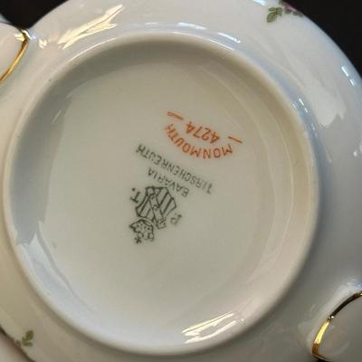 Bavaria Tirschenreuth China Tea Cups & Plates