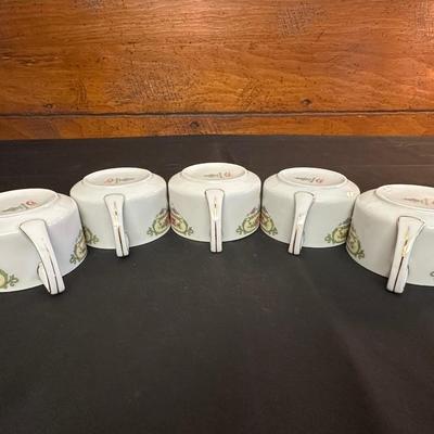 Bavaria Tirschenreuth China Tea Cups & Plates