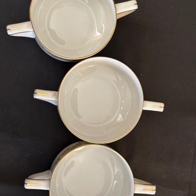 Bavaria Tirschenreuth China Tea Cups & Plates