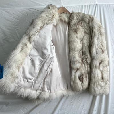 Lot 149 Fur coat - blue fox fur