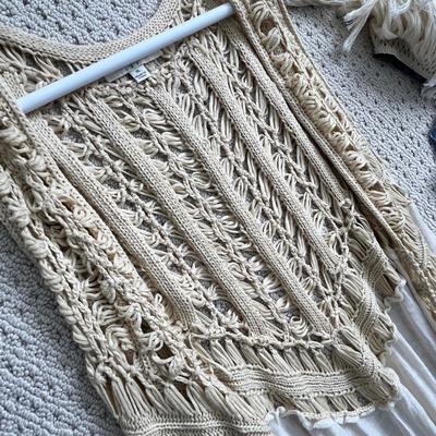 Lot 155 long vests and caftans (1XL, 1M, 1M/L)