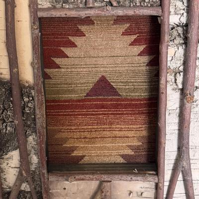 Handmade Framed Folk Art and Decorative Rock (B3-DZ)