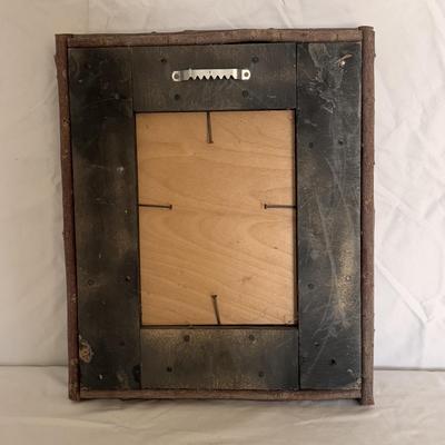 Handmade Framed Folk Art and Decorative Rock (B3-DZ)