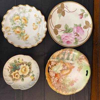 Lot of Vintage Floral Patterned China including Hand Painted Nippon