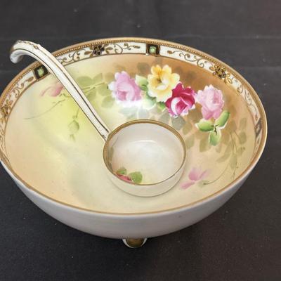 Lot of Vintage Floral Patterned China including Hand Painted Nippon