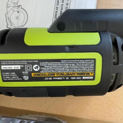 1148 Rockwell 4.5" Compact Circular Saw RK3441K