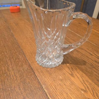 Crystal pitcher