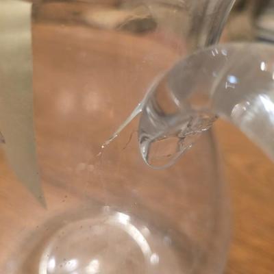 Glass pitcher