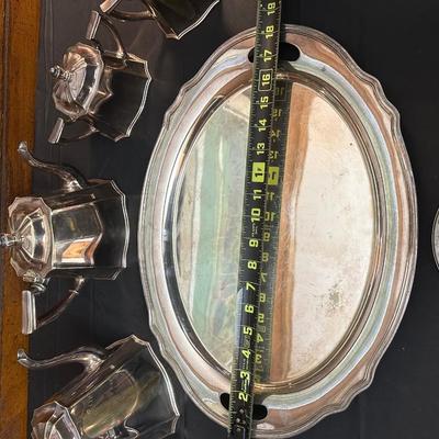 Vintage Silver Plated Gorham Tea Set