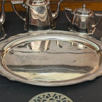 Vintage Silver Plated Gorham Tea Set