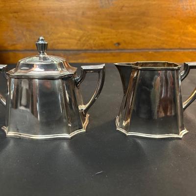Vintage Silver Plated Gorham Tea Set